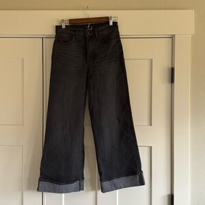 Joe’s Jeans in Black Wide Leg Size 27